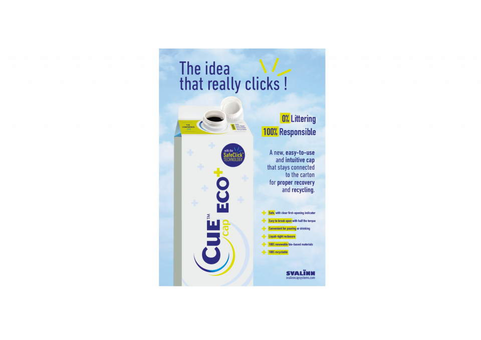 Introducing our new CueCap Eco+, the idea that really clicks!